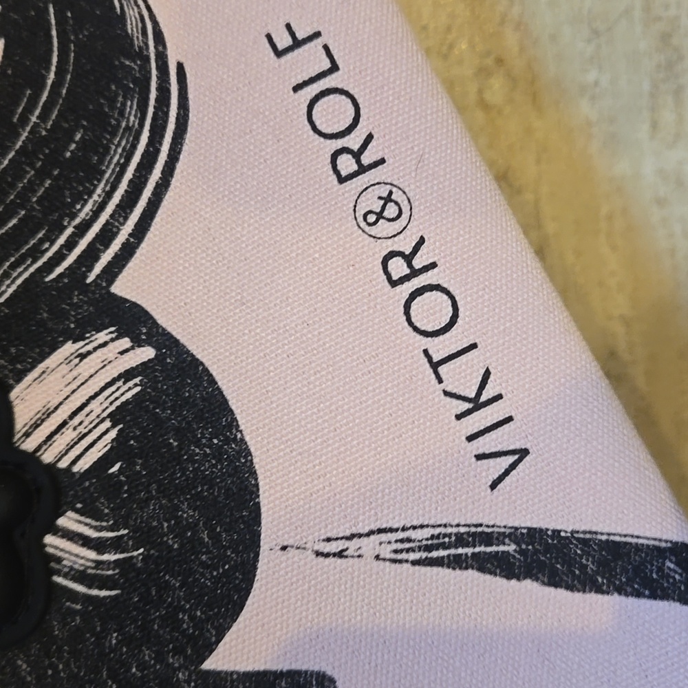 Viktor & Rolf Pink Floral Design Print Tote Bag - Picture 2 of 10